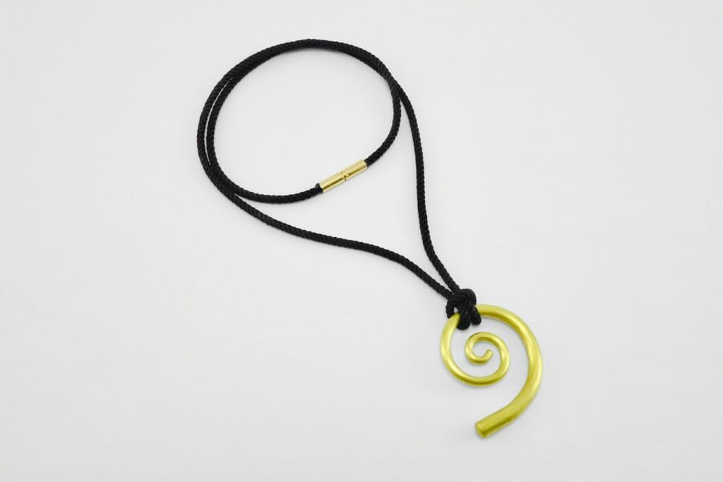 Amulett Spirale aus Gold